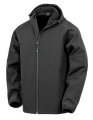 Heren Softshell Jas Recycled Result R911M-zwart